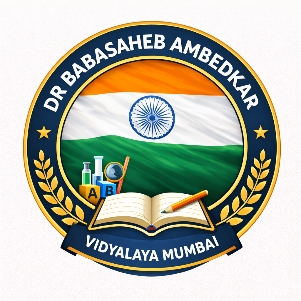 Dr Babasaheb Ambedkar Vidyalaya logo